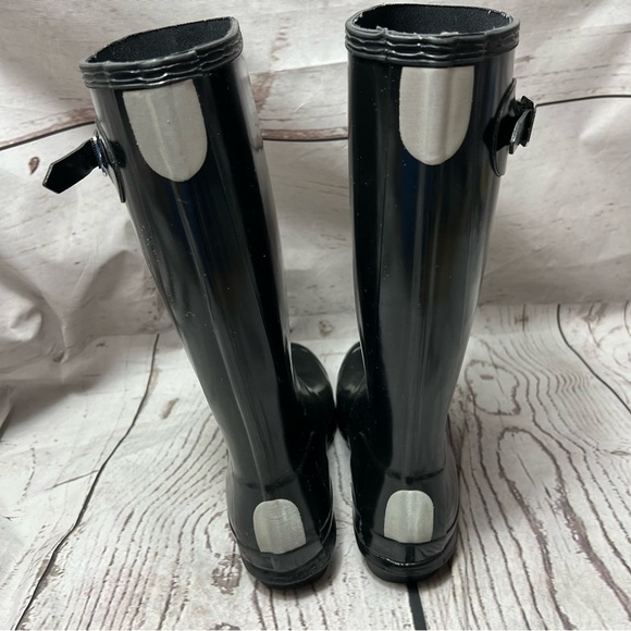 Hunter Rain Boots Original Tall Gloss Black - Picture 4 of 7